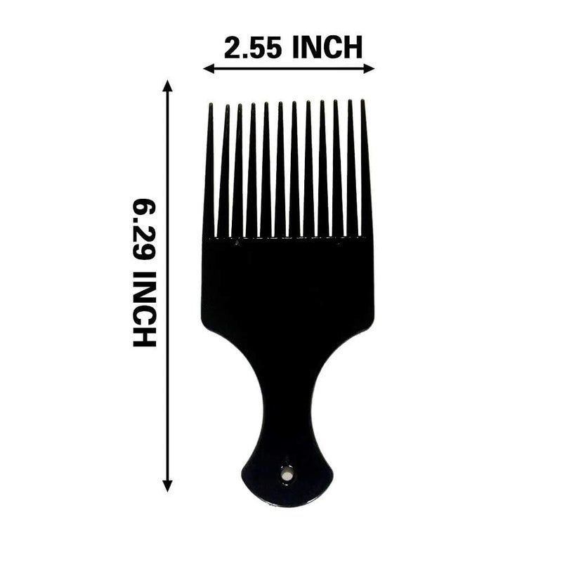 BE BIGEDDIE BIGEDDIE Magic Sponge Brush for Afro Curls, Twist Sponge with 6.29 Inch Free Pick Comb (2 PACK) - Image 4